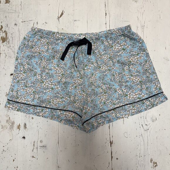 Bed Head Pajamas Set Short Sleeves Shorts Flannel Medium Organic Cotton Lounge - Picture 9 of 16